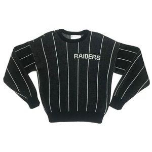 Vintage Oakland Raiders Cliff Engle Sweater Sz S